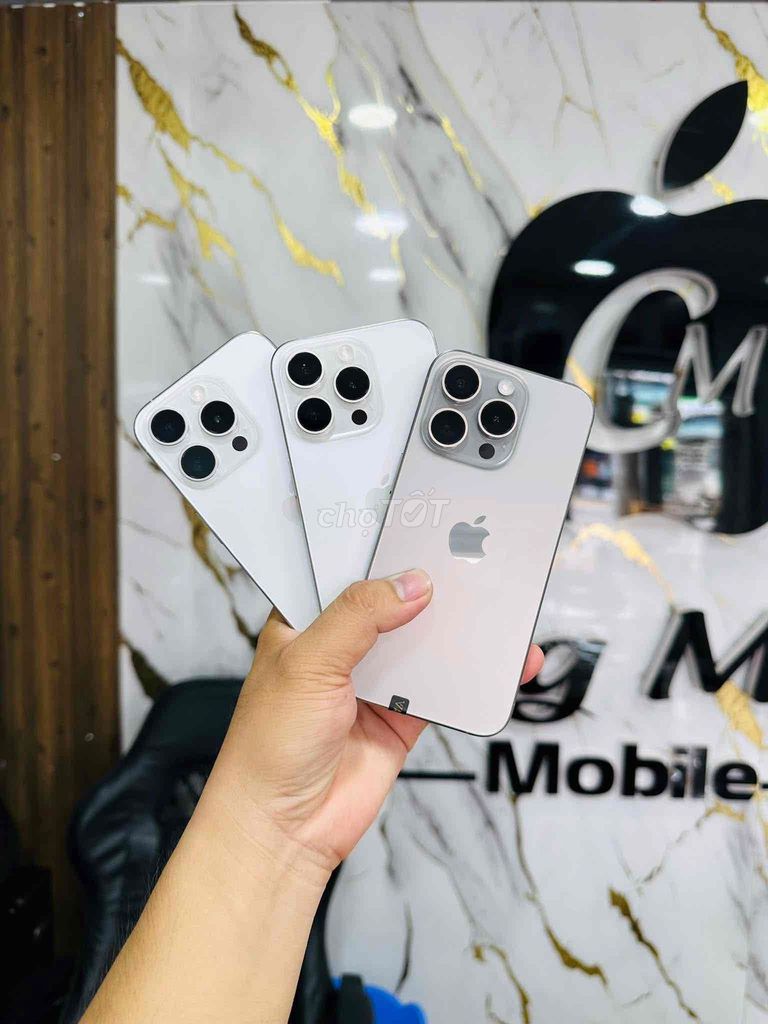 📲 Iphone 15 Pro 128 - 256GB Quốc Tế Zin Đẹp. Mua bán Điện thoại tại Thành phố Tây Ninh Tây Ninh được đăng bởi Công Minh Mobile hình 1