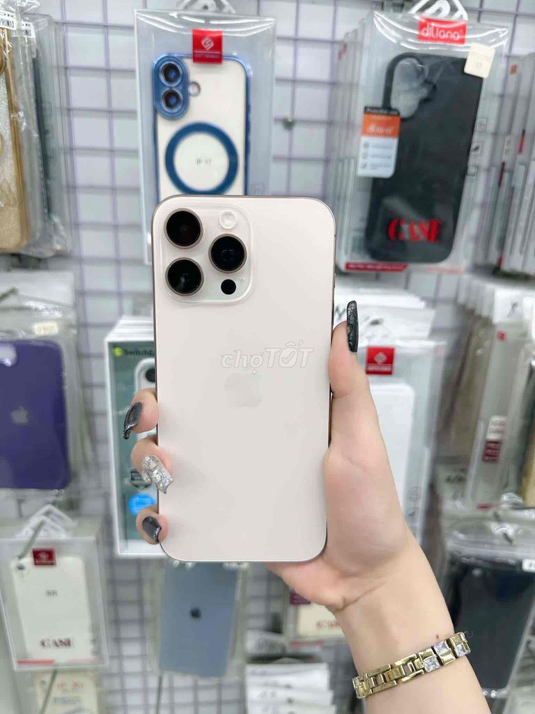 iphon 16prm bản sa mạc 100 lần sạc(lock). Mua bán Điện thoại tại Huyện Đức Hòa Long An được đăng bởi Tên chưa cung cấp hình 1