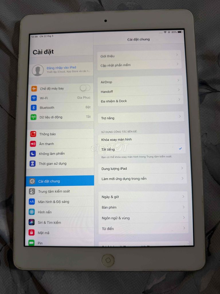 ipad Air 1. Mua bán Máy tính bảng tại Thành phố Thủ Dầu Một Bình Dương được đăng bởi Mr Lợi hình 1