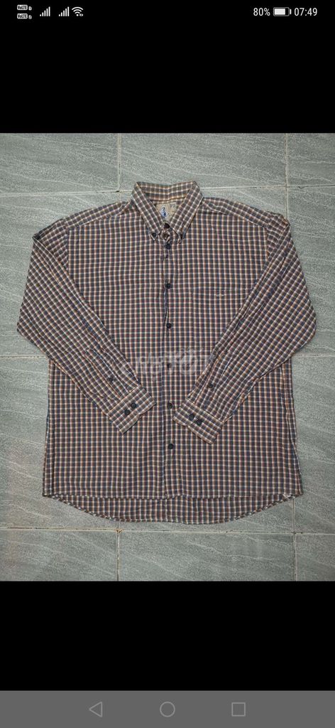 Áo sơmi khoác Fletcher Jones FJAu Sọc Caro size ML. Mua bán Quần áo tại Quận Gò Vấp Tp Hồ Chí Minh được đăng bởi Hàng 2handsgood hình 1
