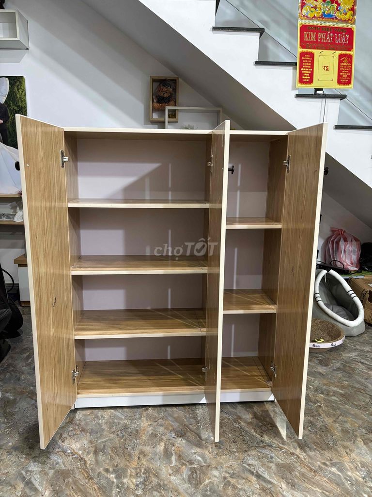 Tủ nhựa Đài Loan cao 1M2x95 dành cho mọi gia đình