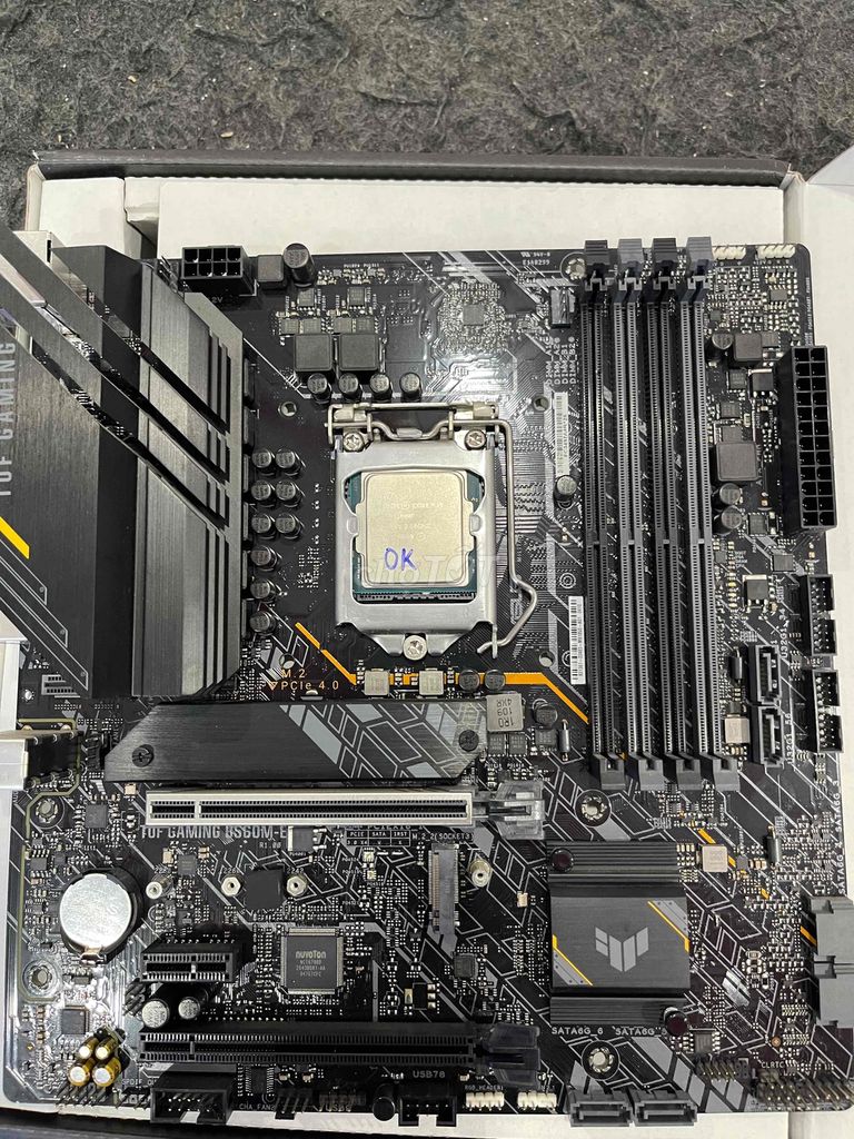 Mainboard Asus B560M TUF Gaming + I5 11400F