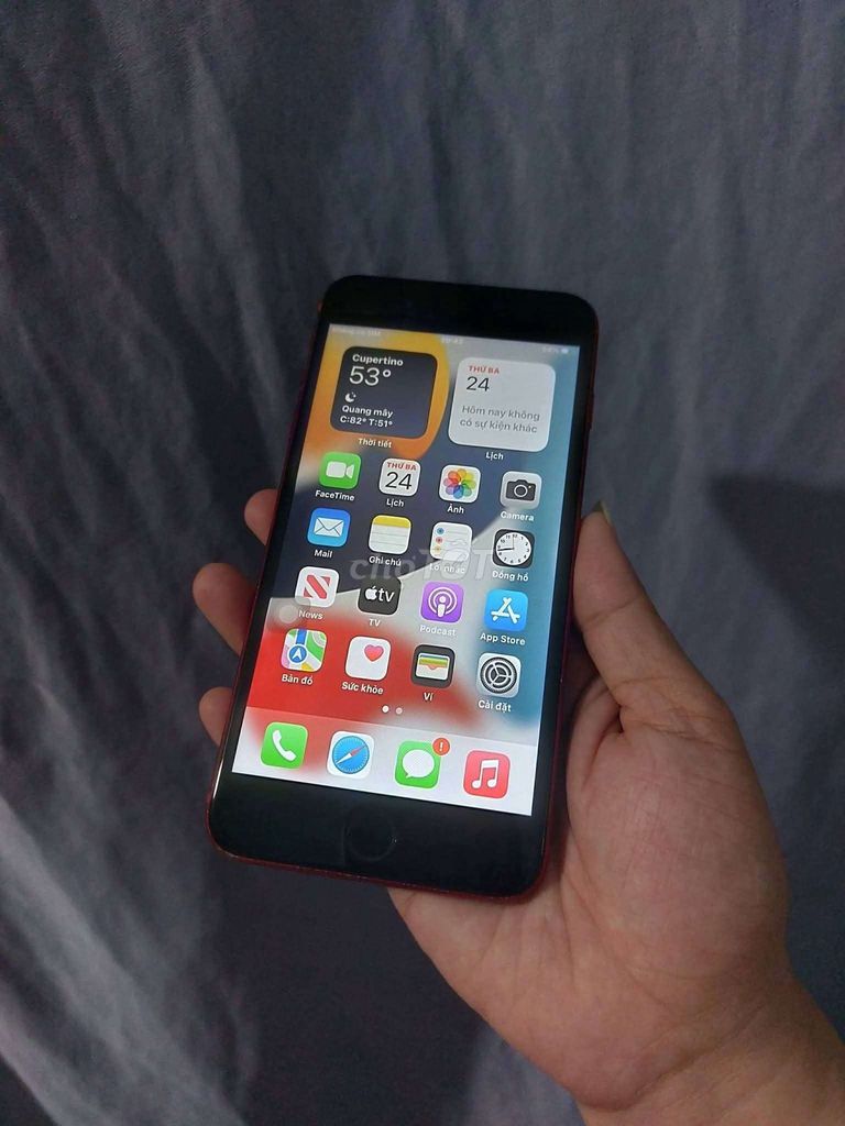 Apple iPhone 7 Plus Đỏ. Mua bán Điện thoại tại Huyện Hóc Môn Tp Hồ Chí Minh được đăng bởi thanh hình 1