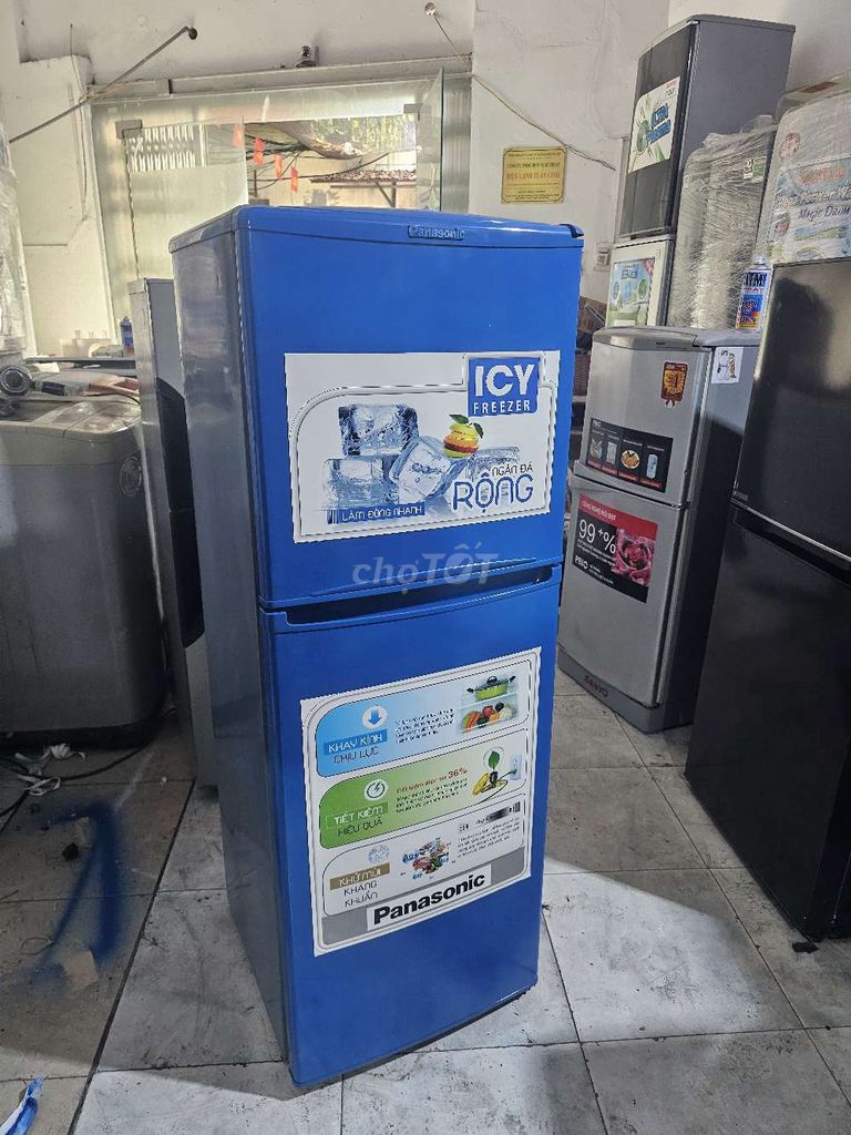 Tủ lạnh Panasonic Xanh 140lit. Mua bán Tủ lạnh tại Quận Thanh Xuân Hà Nội được đăng bởi Máy Giặt Tủ Lạnh Hà Nội hình 1