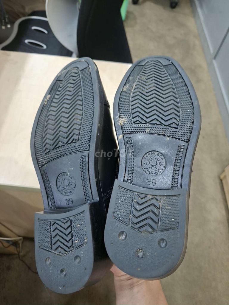Giày da BCA Nam Đen size 39. Mua bán Giày dép tại Thị xã Bến Cát Bình Dương được đăng bởi Ý đồ Công nghệ bến cát BD hình 1
