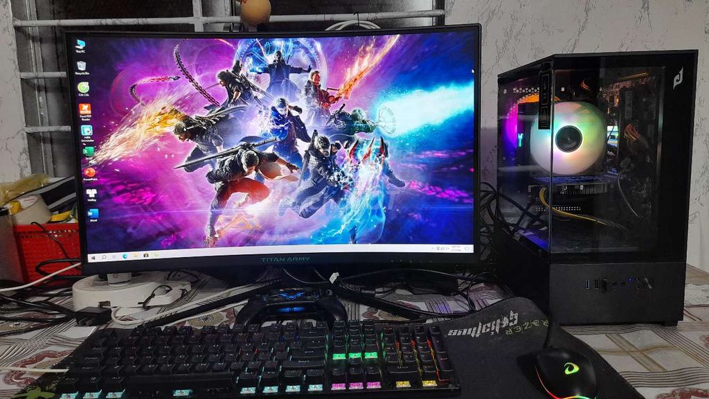 Bộ máy chơi pupg pc, gata5, đột kích, Fifa...max. Mua bán Máy tính để bàn tại Thành phố Mỹ Tho Tiền Giang được đăng bởi Vi Tính Lâm Ngân hình 1