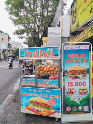 Xe bánh mì chả cá má Hải. Mua bán Phương tiện khác tại Quận 11 Tp Hồ Chí Minh được đăng bởi Thương Nguyễn (Thương Thương)