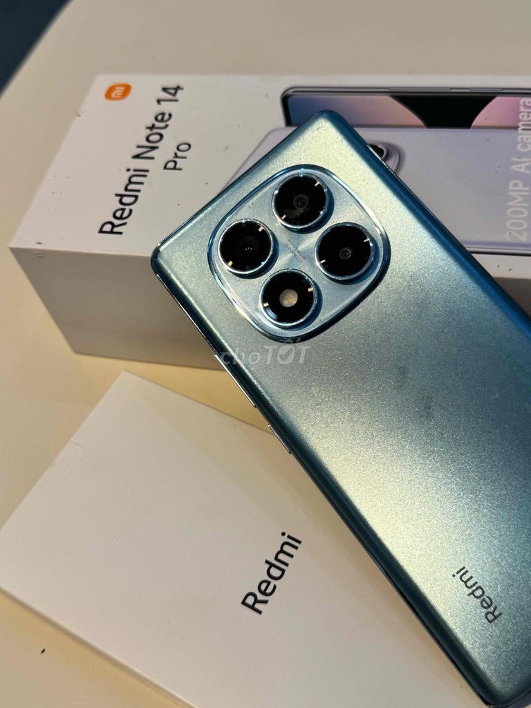 Xiaomi Redmi Note 14 Pro Xanh. Mua bán Điện thoại tại Thành phố Huế Thừa Thiên Huế được đăng bởi Pan Phone hình 1