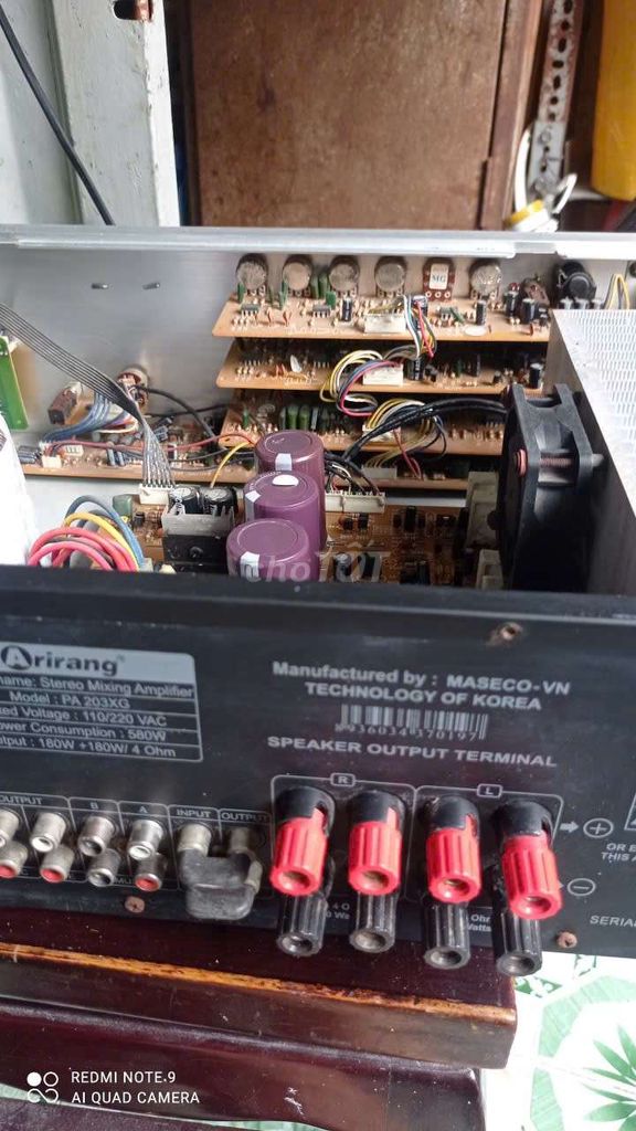 Amply Arirang PA-203XG Bạc. Mua bán Tivi, Âm thanh tại Huyện Bình Chánh Tp Hồ Chí Minh được đăng bởi MINH hình 1