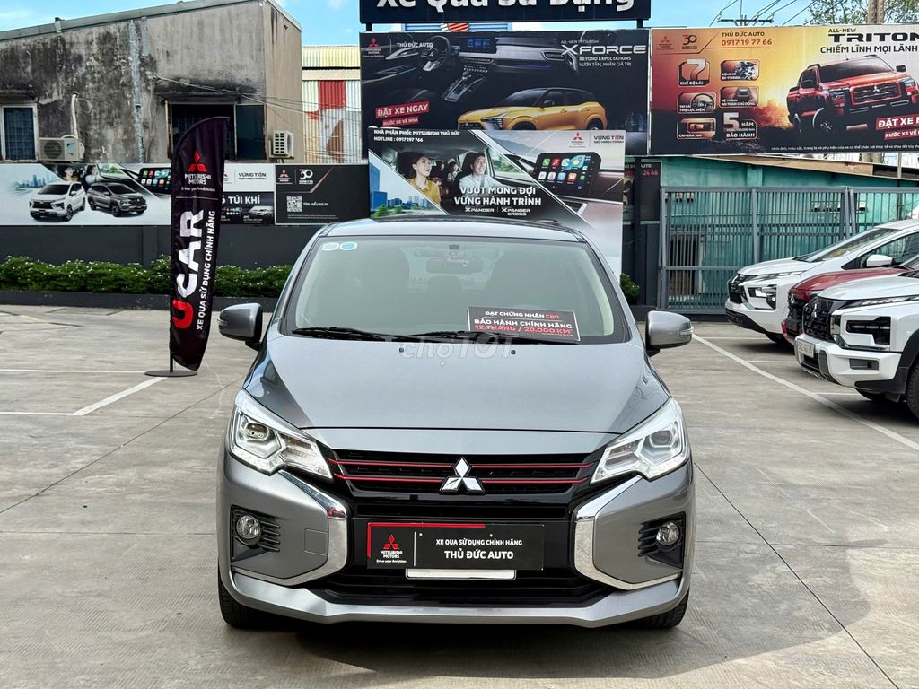 Mitsubishi Attrage CVT 2022 Xám - odo 53.600 km. Mua bán Ô tô tại Thành phố Thủ Đức Tp Hồ Chí Minh được đăng bởi Mitsubishi Chính Hãng hình 2