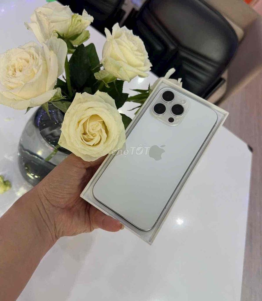iphone 15pro 512gb trắng ch/a pin86 zin keng. Mua bán Điện thoại tại Quận 3 Tp Hồ Chí Minh được đăng bởi Nam Á Mobile hình 1
