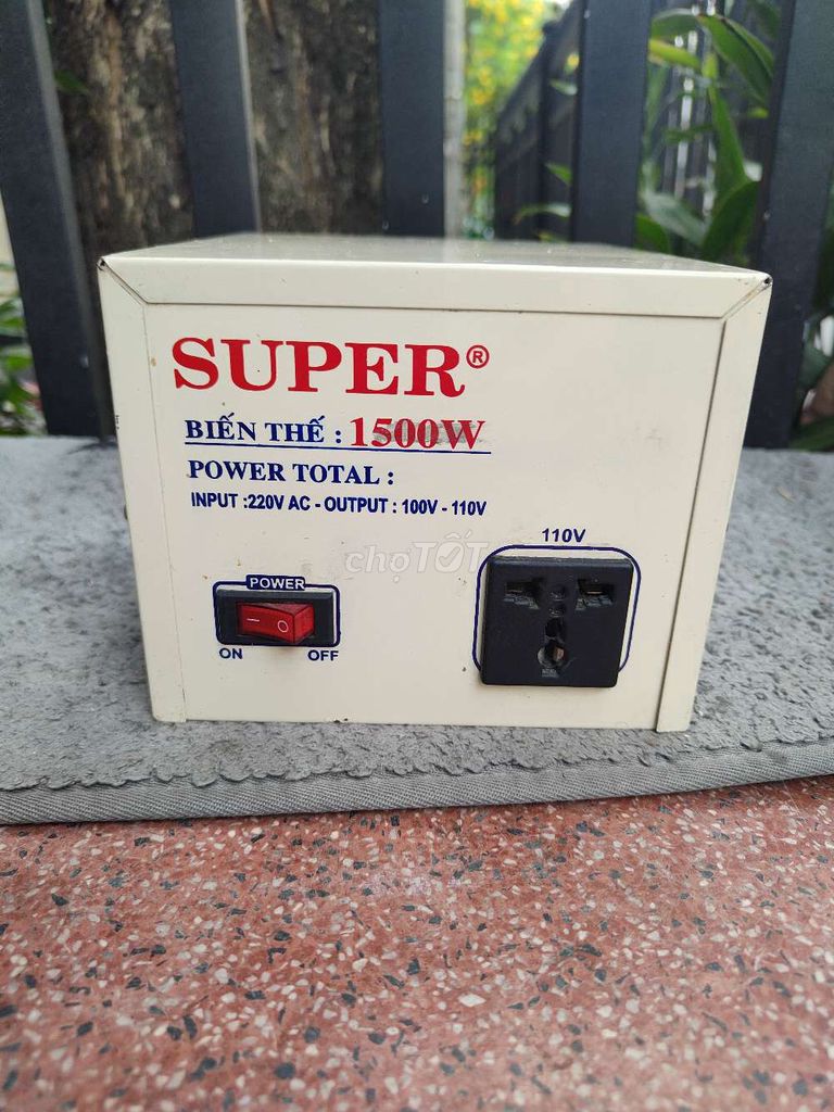 Biến áp 1,5kva