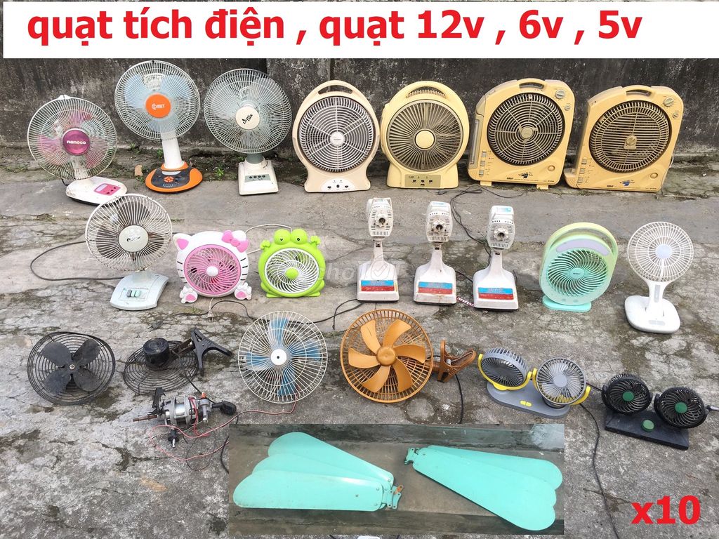 Quạt kẹp Ắc quy 12V. Mua bán Quạt tại Thị xã Duy Tiên Hà Nam được đăng bởi hinh dieu linh hình 1