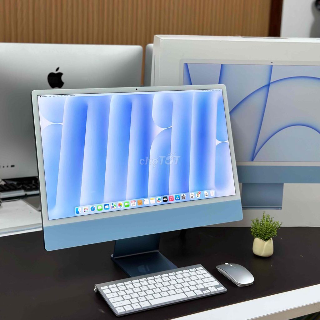 Apple iMac M3 Xanh 8GB/256GB. Mua bán Máy tính để bàn tại Quận Hoàng Mai Hà Nội được đăng bởi Nguyễn Văn Huy hình 1
