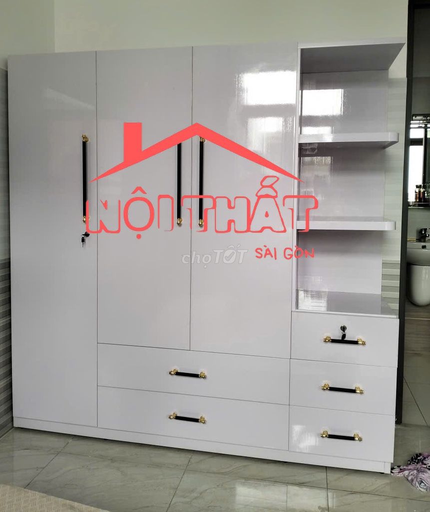 Tủ quần áo Nhựa Trắng Mới Tủ quần áo*. Mua bán Tủ, kệ gia đình tại Thành phố Thủ Đức Tp Hồ Chí Minh được đăng bởi Nội thất giá xưởng hình 1
