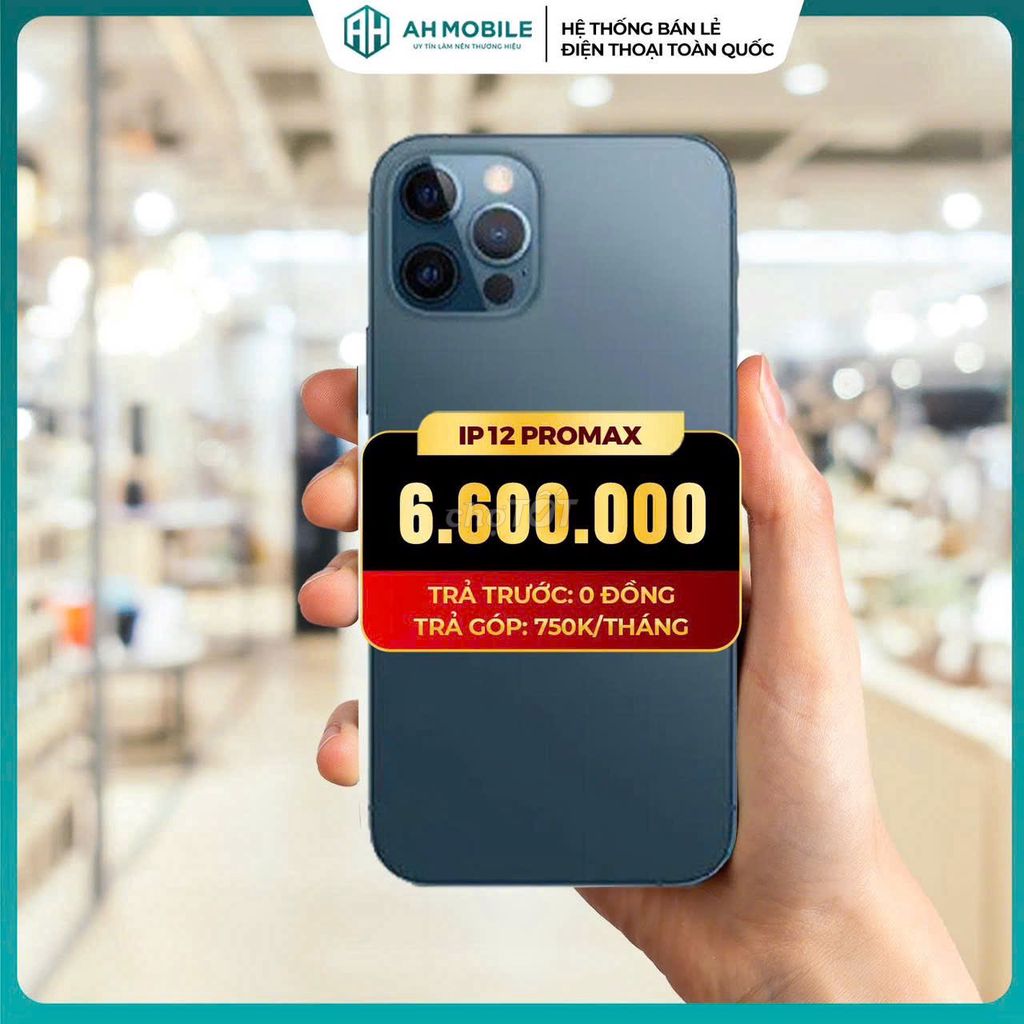 🔥IPHONE 12 PRM 🍎GIẢM SỐC 4TR UY TÍN CHẤT LƯỢNG 🔥. Mua bán Điện thoại tại Quận Thanh Khê Đà Nẵng được đăng bởi AH Mobile 239 Trần Cao Vân Đà Nẵng hình 1