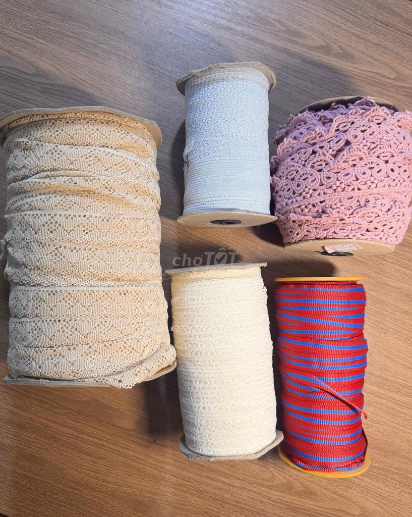 THANH LÝ SET REN TRANG TRÍ -MAY MẶC VÀ  THỦ CÔNG. Mua bán Sở thích khác tại Quận 3 Tp Hồ Chí Minh được đăng bởi Nhật Anh Phạm hình 1