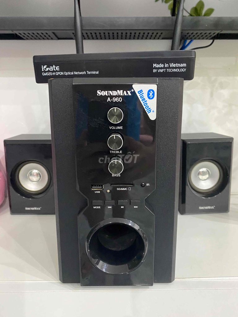 Loa vi tính SoundMax A-960 Đen Bluetooth. Mua bán Tivi, Âm thanh tại Thành phố Vũng Tàu Bà Rịa - Vũng Tàu được đăng bởi Tên chưa cung cấp hình 1