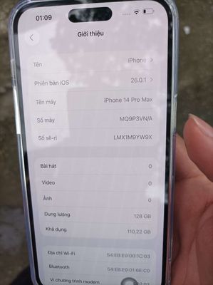 Dư dùng bán con 14pm 128gb màu đen còn bảo hành. Mua bán Điện thoại tại Huyện Củ Chi Tp Hồ Chí Minh được đăng bởi Nguyễn trung tín