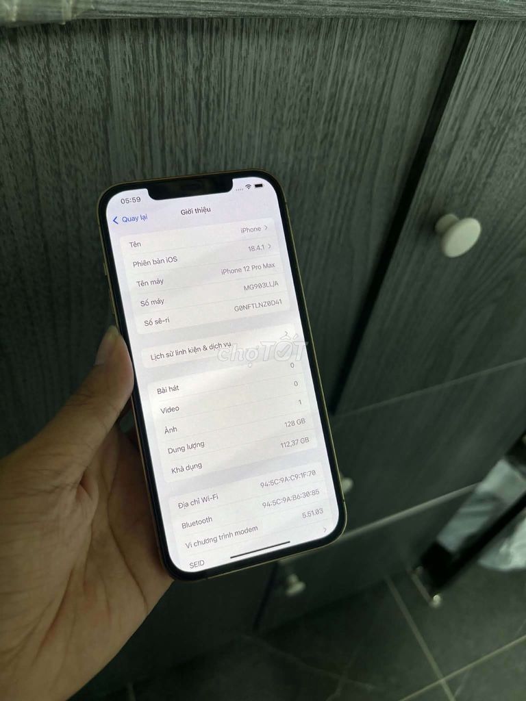 iPhone 12 Pro Max 128GB LOCK. Mua bán Điện thoại tại Quận Ninh Kiều Cần Thơ được đăng bởi Thổ Địa  hình 1