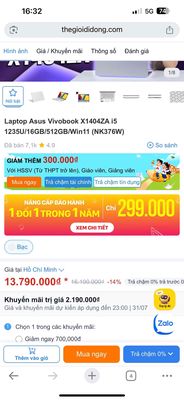 Asus Vivobook Core i5, SSD 512GB, RAM 16GB Mới. Mua bán Laptop tại Huyện Bình Chánh Tp Hồ Chí Minh được đăng bởi Trần Hồng Thanh