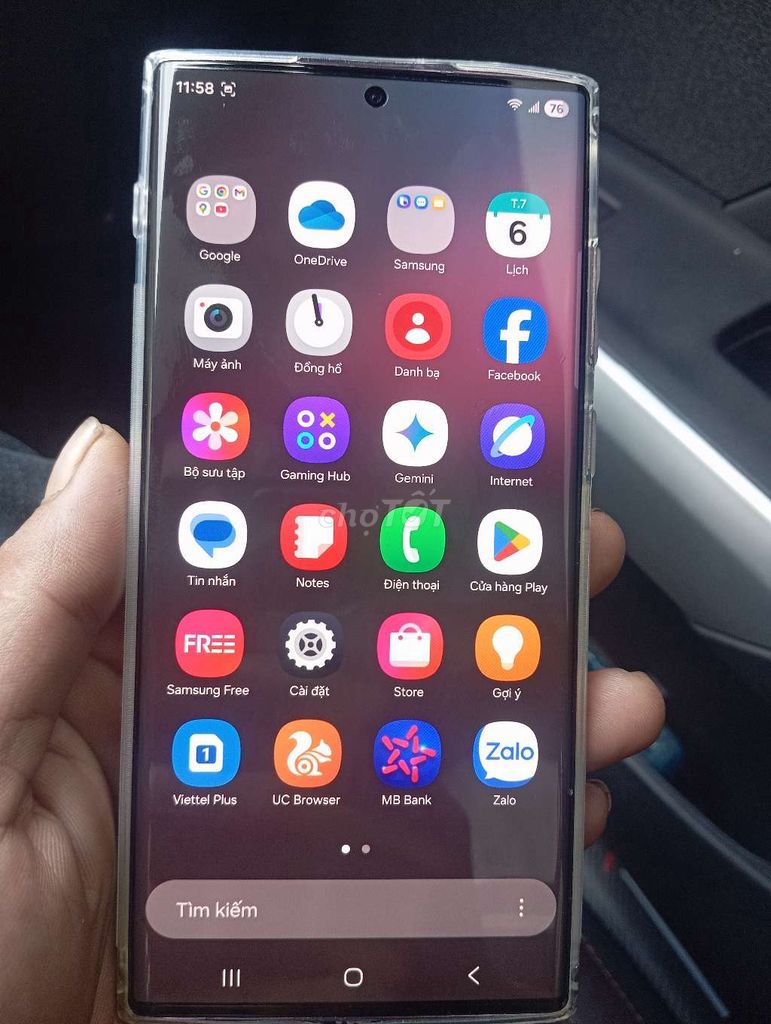 Samsung Galaxy S22 Ultra đen. Mua bán Điện thoại tại Quận 1 Tp Hồ Chí Minh được đăng bởi Duc Long Do hình 1