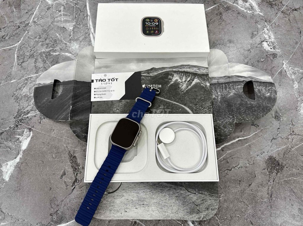 Apple wacth Ultra 2 49mm lte esim fulbox pin 100%