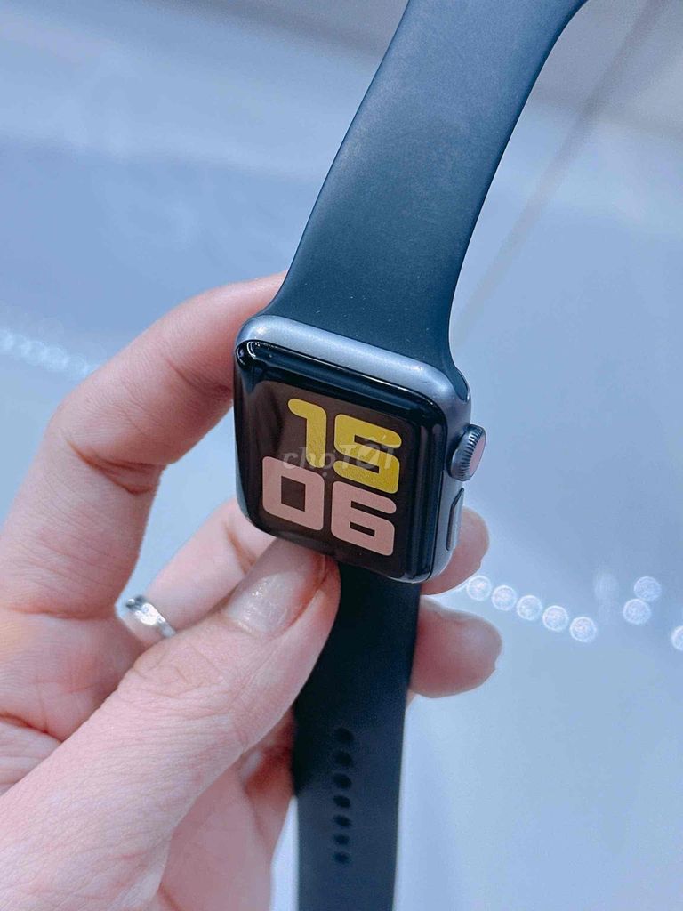 apple watch s3-38mm nhôm đen ful pk zin máy zin - 123438955