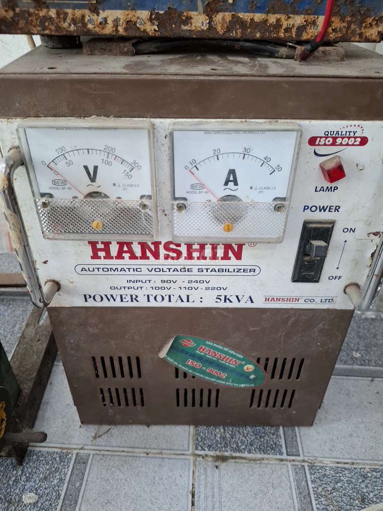 Ổn áp Hanshin 5kW 90V-240V. Mua bán Nội thất, đồ gia dụng khác tại Huyện Chương Mỹ Hà Nội được đăng bởi anh nguyen huy hình 1