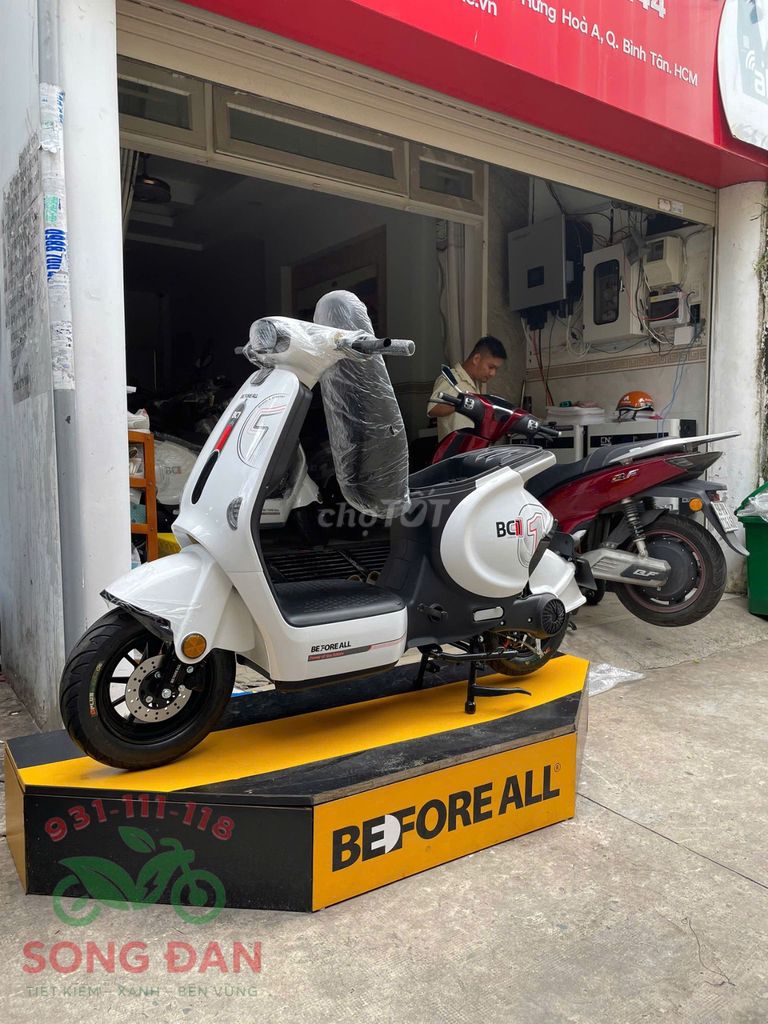 🔥 BC1 TRẮNG ĐEN – NGẦU GỌN, CHẤT KHỎI BÀN 🔥. Mua bán Xe điện tại Quận Bình Tân Tp Hồ Chí Minh được đăng bởi Xe Điện Song Đan  Before NPP MN hình 6