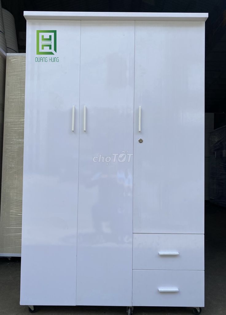 Tủ quần áo Nhựa Đài Loan Trắng - Tủ nhựa - Tủ nhựa. Mua bán Tủ, kệ gia đình tại Thành phố Biên Hòa Đồng Nai được đăng bởi LÊ VĂN HÙNG hình 1