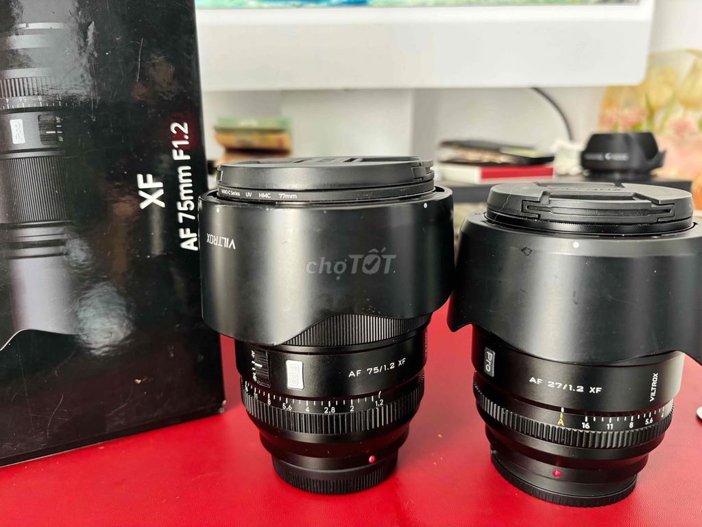 Ống kính Viltrox 75 & 27 F1.2 Pro cho Fujifilm. Mua bán Máy ảnh, Máy quay tại Thành phố Thủ Đức Tp Hồ Chí Minh được đăng bởi Nguyễn Duy hình 1