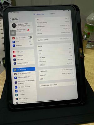 Ipad Gen 10 64Gb Wifi xanh dương