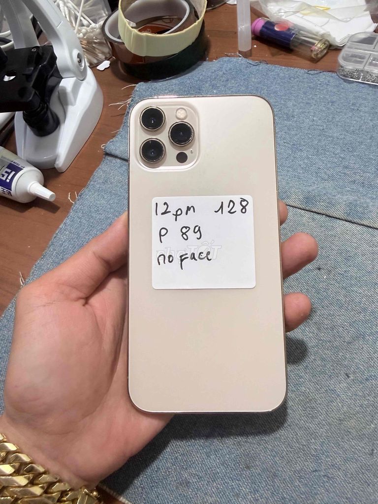 Apple iPhone 12 Pro Max 128GB Vàng. Mua bán Điện thoại tại Huyện Tân Phước Tiền Giang được đăng bởi Le Duy Hong Duc hình 1