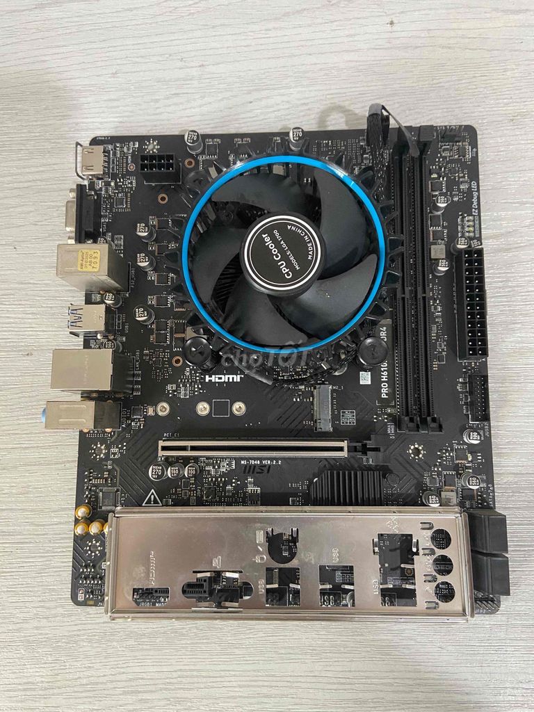 I3 12100F + H610 msi bh 2028 SPC. Mua bán Linh kiện (RAM, Card...) tại Quận Liên Chiểu Đà Nẵng được đăng bởi NTC hình 1