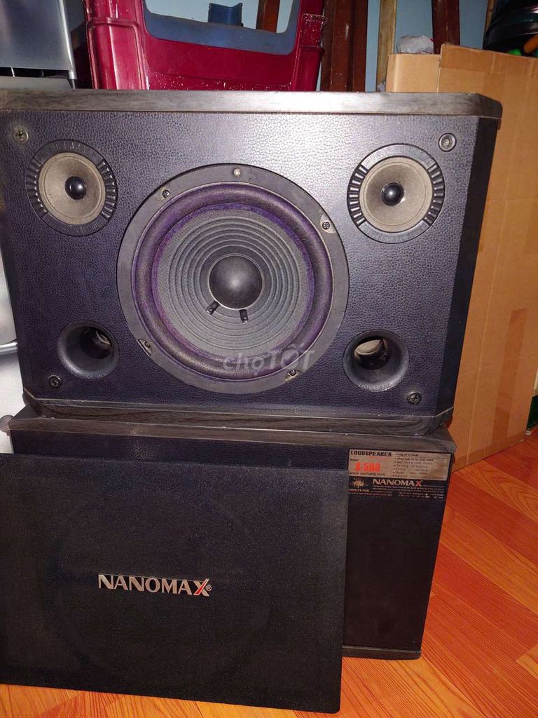 cặp loa Nanomax bass 20. Mua bán Tivi, Âm thanh tại Quận Bình Tân Tp Hồ Chí Minh được đăng bởi Nhan Nguyen hình 1