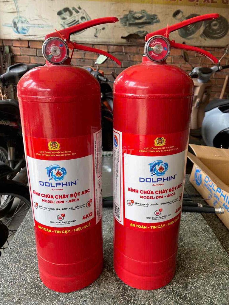 Bình chữa cháy Dolphin DPA-ABC4. Mua bán Đồ chuyên dụng, Giống nuôi trồng tại Huyện Hóc Môn Tp Hồ Chí Minh được đăng bởi Vũ hình 1