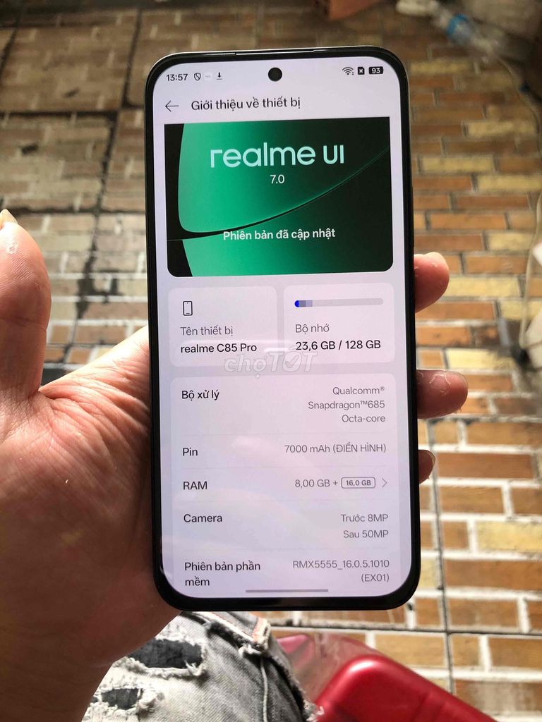 Realme C85 Pro Xám 8GB/128GB. Mua bán Điện thoại tại Quận Gò Vấp Tp Hồ Chí Minh được đăng bởi Lê huy công hình 1