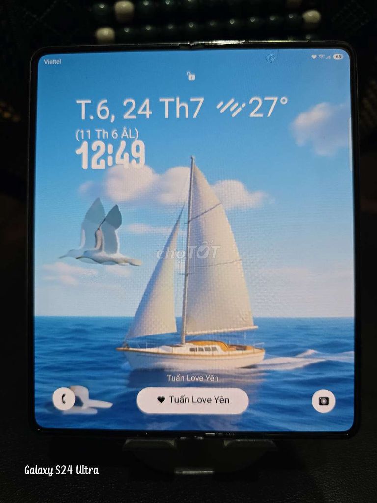 Samsung Galaxy Z Fold5 Xanh. Mua bán Điện thoại tại Huyện Củ Chi Tp Hồ Chí Minh được đăng bởi Tuấn Nguyen hình 1