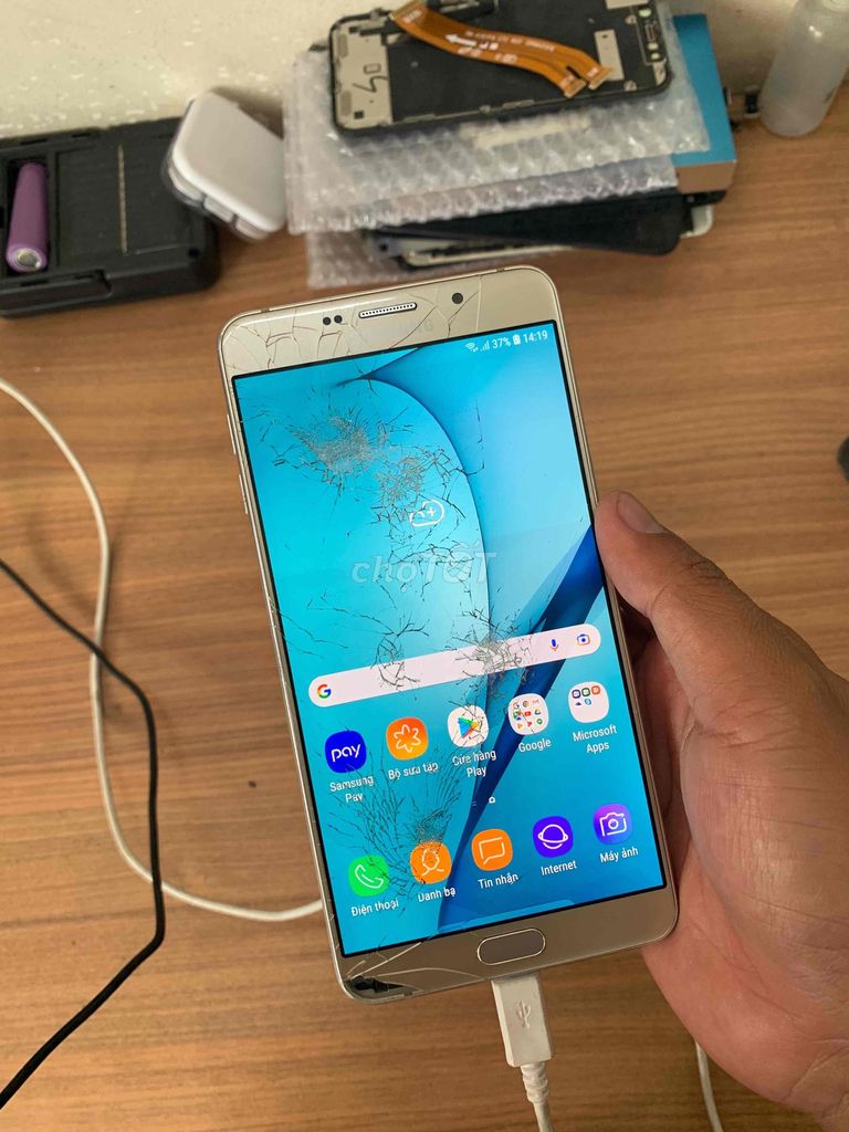 Samsung A9 Pro bể kính. Mua bán Điện thoại tại Quận Bình Thạnh Tp Hồ Chí Minh được đăng bởi đường tăng hình 1