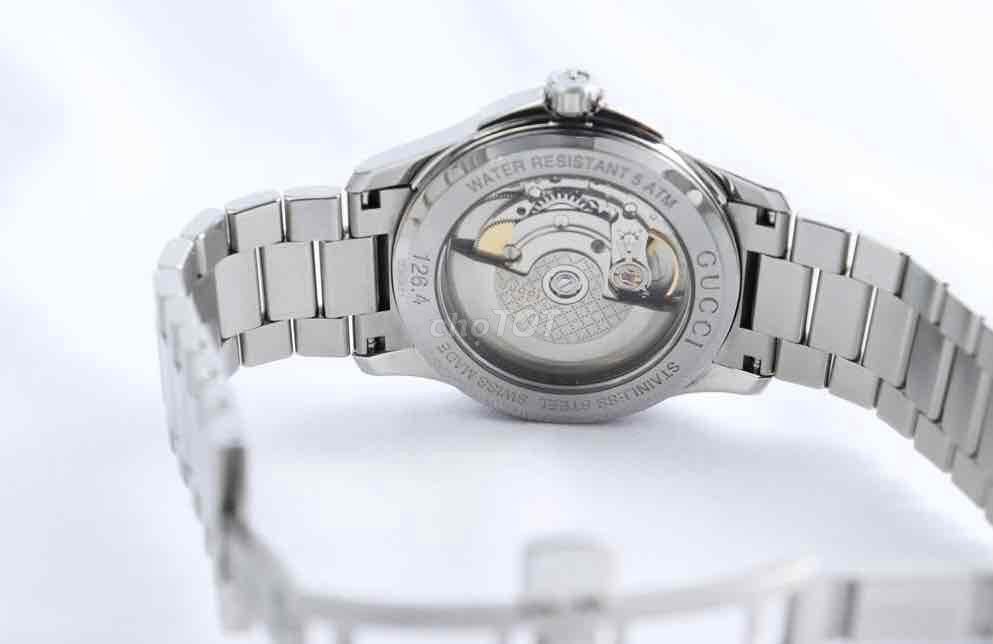 ĐH Nam: Gucci máy Auto Lướt Đẹp Leng Keng Fullbox. Mua bán Đồng hồ tại Thành phố Thủ Đức Tp Hồ Chí Minh được đăng bởi Đồng Hồ Chính Hãng  hình 5