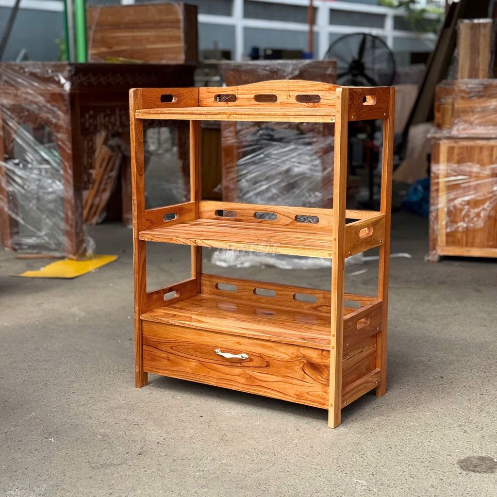 Kệ gỗ đa năng xoan ta ( Hàng mới). Mua bán Tủ, kệ gia đình tại Quận Cẩm Lệ Đà Nẵng được đăng bởi Huỳnh Hà  hình 1