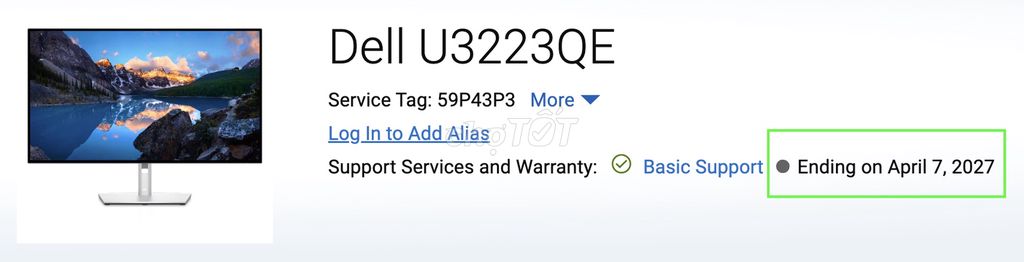 Màn hình Dell Ultrasharp U3223QE 32inch 4K + ARM. Mua bán Phụ kiện (Màn hình, Chuột...) tại Quận Thanh Khê Đà Nẵng được đăng bởi Sin hình 1