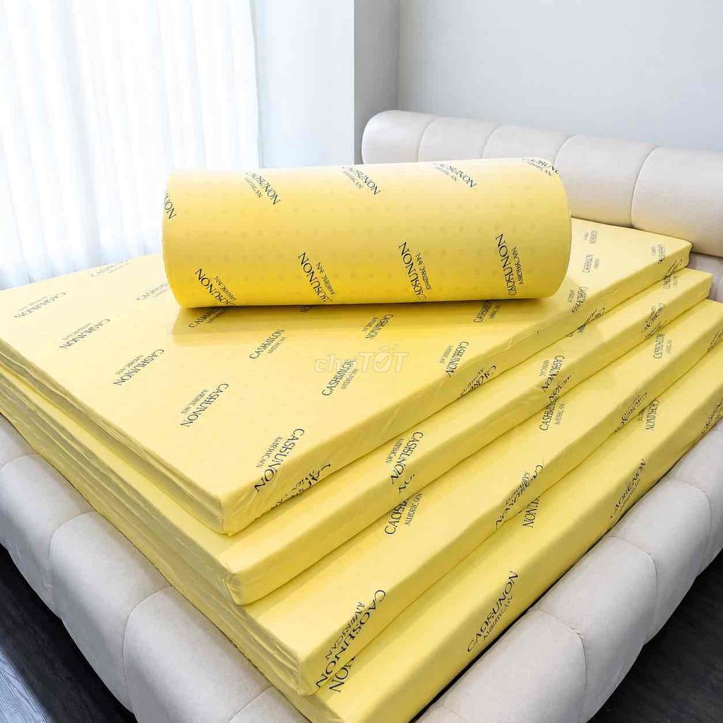 Nệm cao su non 160x200cm dày 10cm. Mua bán Giường, chăn ga gối nệm tại Huyện Tuy Phước Bình Định được đăng bởi Thành Lê hình 1