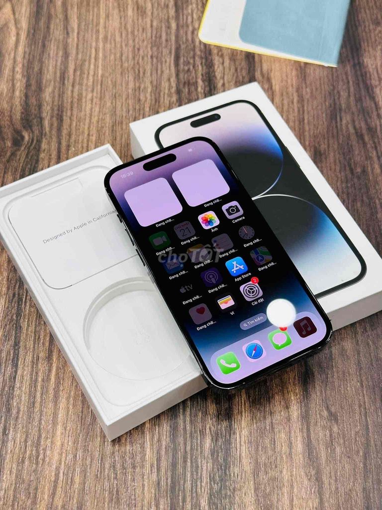 iPhone 14 Pro FULLBOX 128G NÉT NEW Đen APPLE 2023