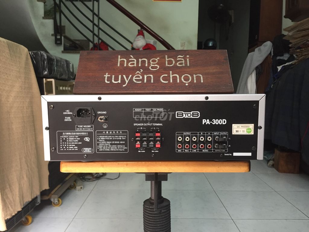 Amply Karaoke BTOB PA-300D nđ Hàn Quốc sò MosFet