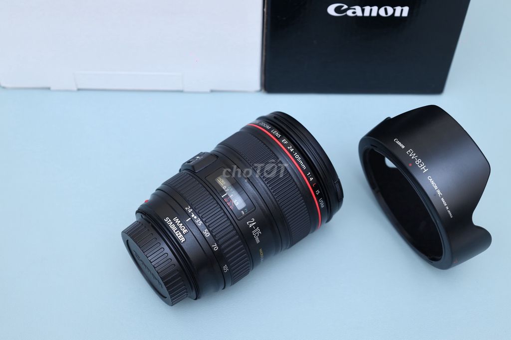 Canon EF 24-105mm f/4 L IS USM Đen Cực Mới. Mua bán Máy ảnh, Máy quay tại Thành phố Thủ Đức Tp Hồ Chí Minh được đăng bởi Minh Phi Store hình 1