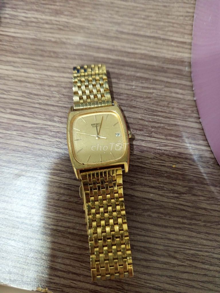 Đồng hồ Seiko Kim loại Vàng Cổ điển. Mua bán Đồng hồ tại Huyện Củ Chi Tp Hồ Chí Minh được đăng bởi Meo Con Meo Con hình 1