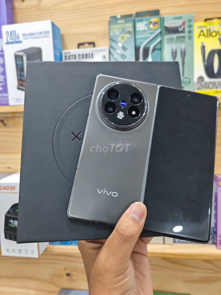 Vivo X Fold 5 256GB Đen 99% đẹp. Mua bán Điện thoại tại Quận 8 Tp Hồ Chí Minh được đăng bởi BÉ ÚT hình 1