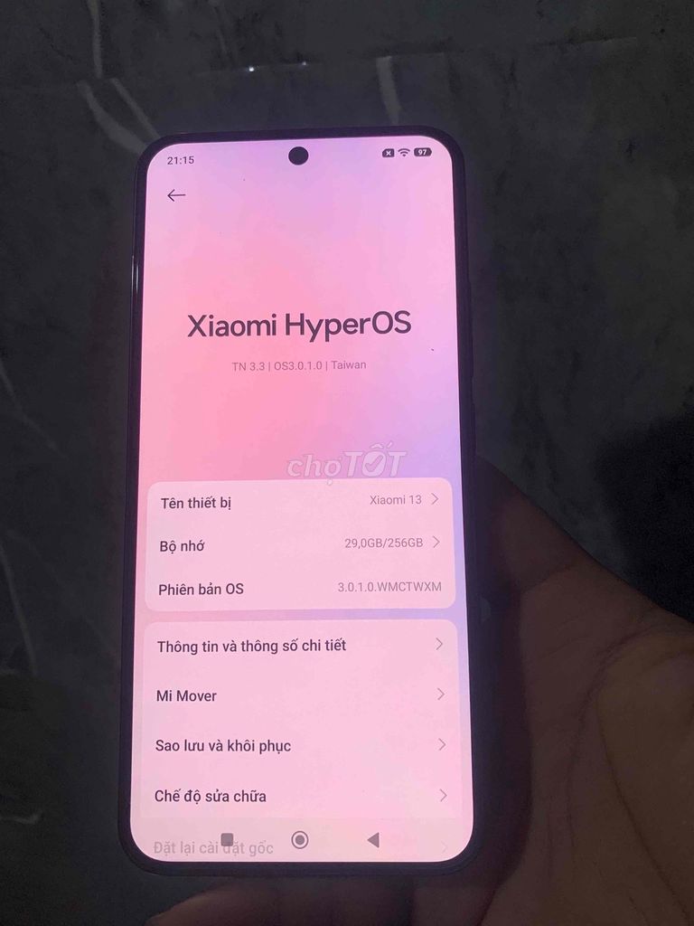 Xiaomi 13 256GB Đen. Mua bán Điện thoại tại Quận Ninh Kiều Cần Thơ được đăng bởi Thiện Huy hình 1